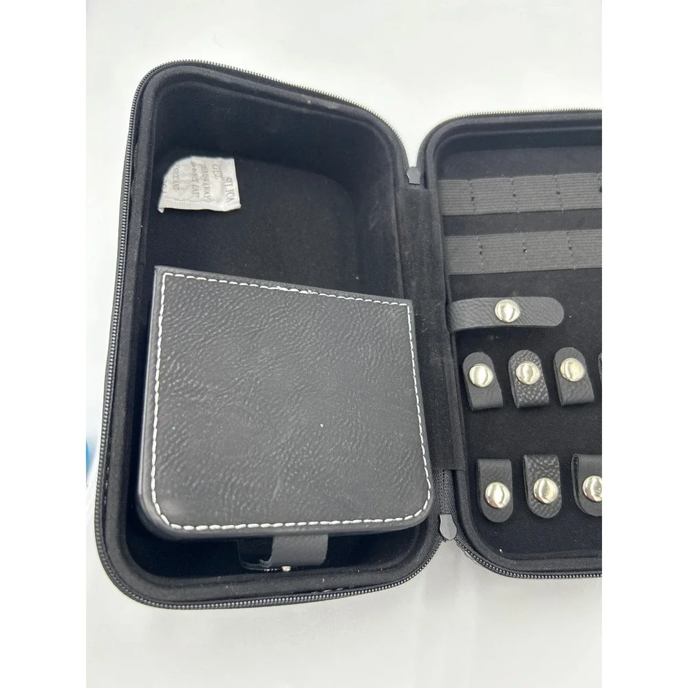 Bejeweled Travel Jewelry Case Black Disco Ball I Can Make Shimmer Midnights